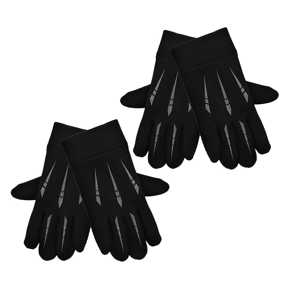 2Pairs Full Finger Motorcycle  - Touch Screen Gloves ulasan dan harga