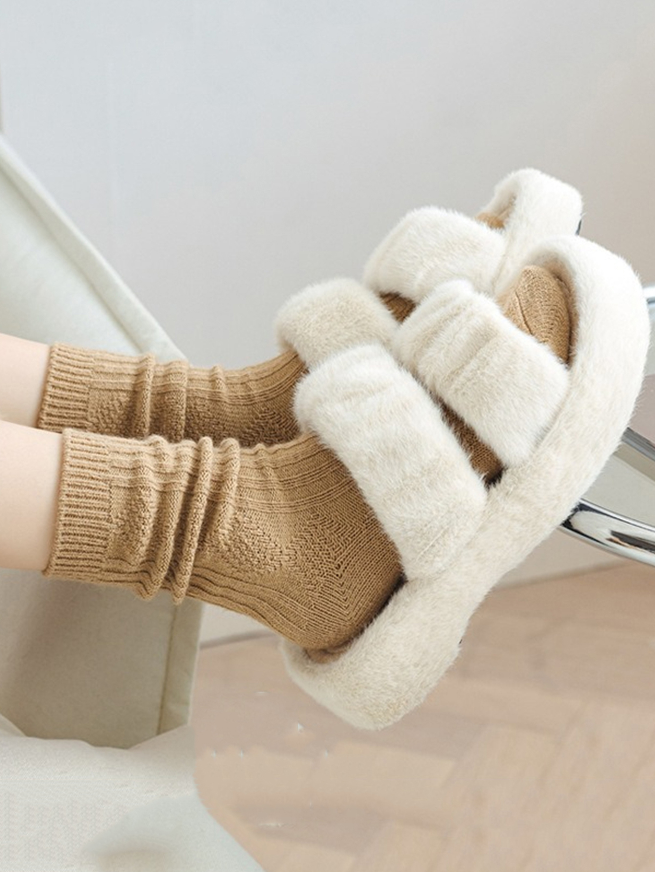 Autumn Winter Warm Wool Cashme - Thermal Sock Wool ulasan dan harga