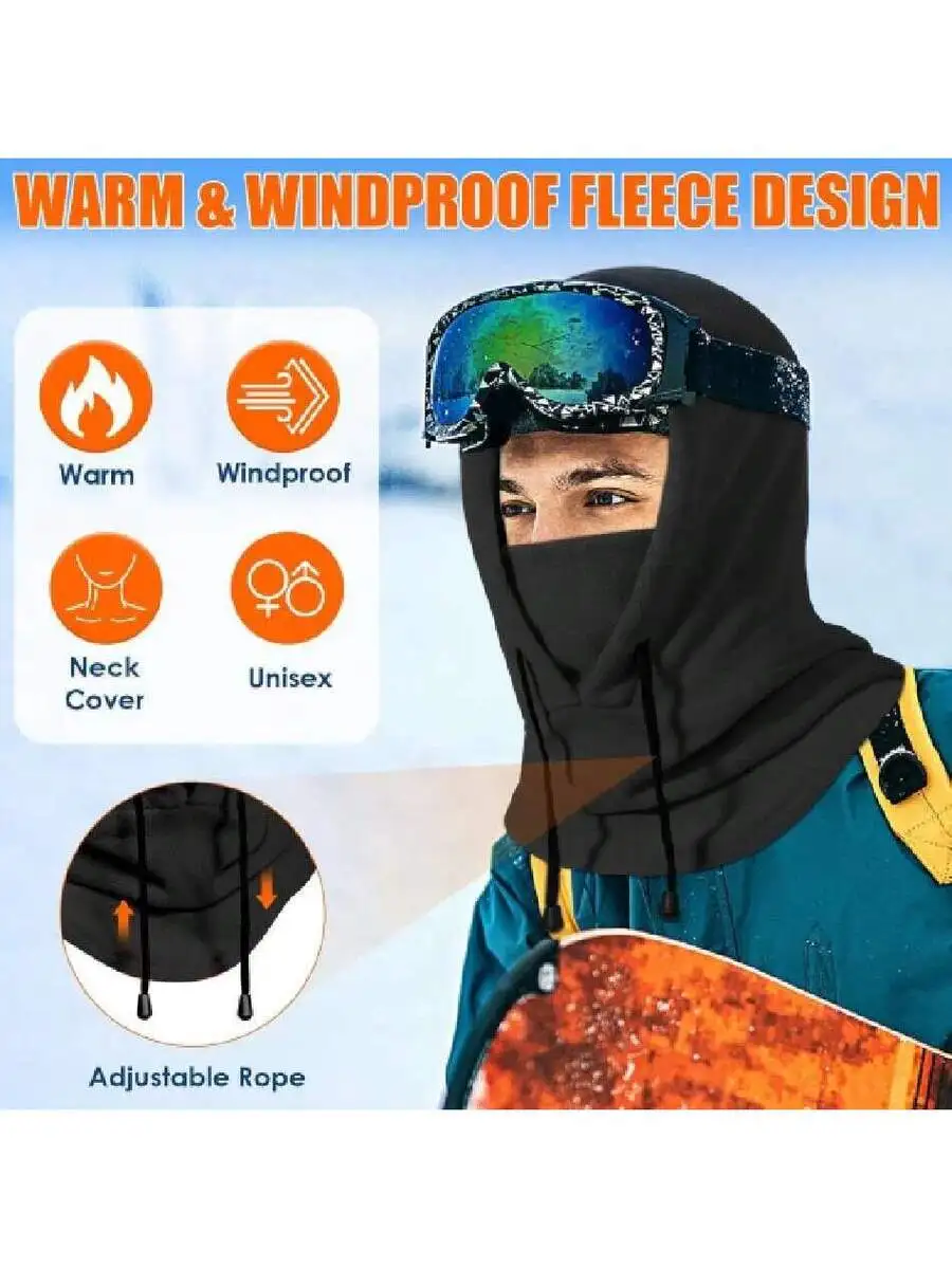 Warm Windproof Fleece Balaclav - Balaclava Ski Mask ulasan dan harga