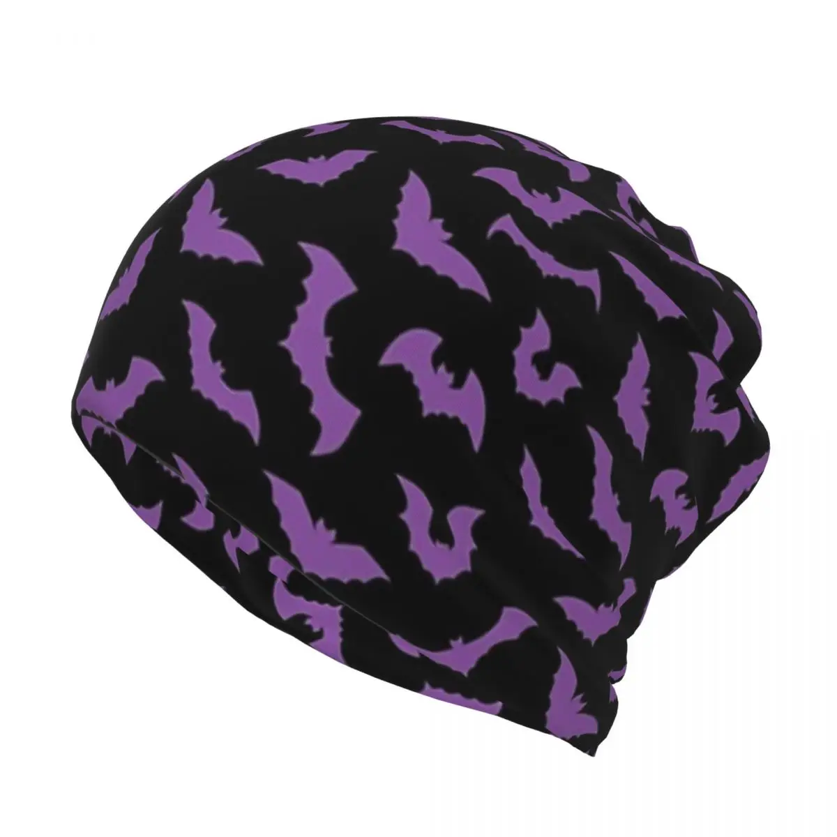 Purple Bats Pastel Goth Candy  - Knit Beanie Hat Warm ulasan dan harga