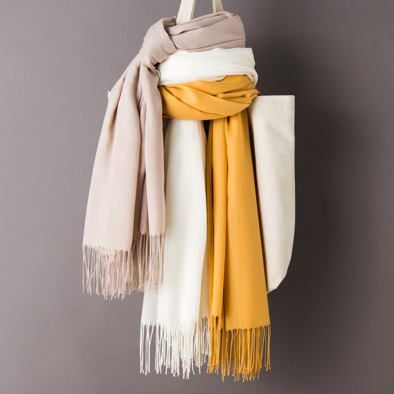 36Color Thin Imitation Cashmer - Cashmere Pashmina Wrap ulasan dan harga