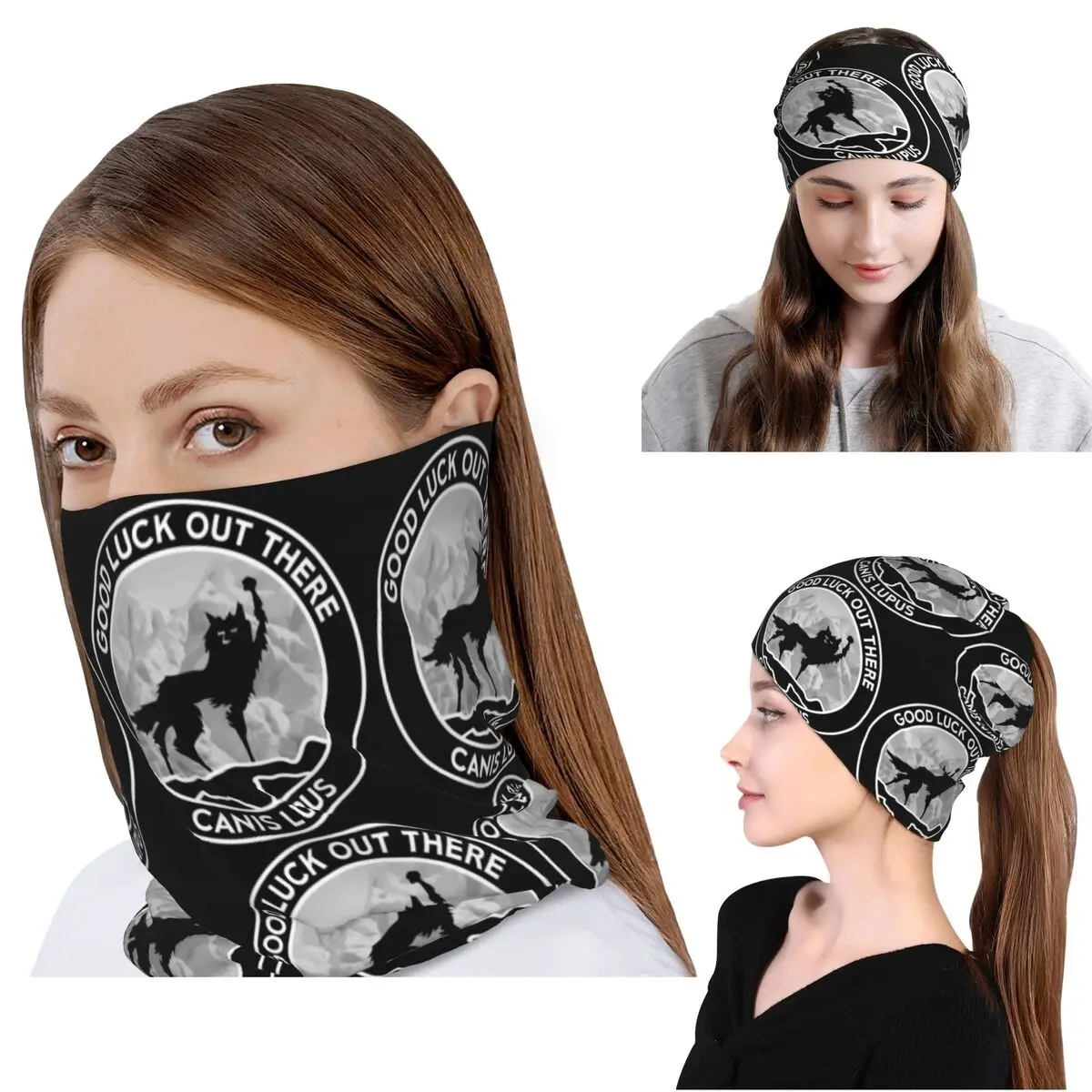 Fantastic Mr Fox - Wolf - Cani - Knit Beanie Hat Warm ulasan dan harga