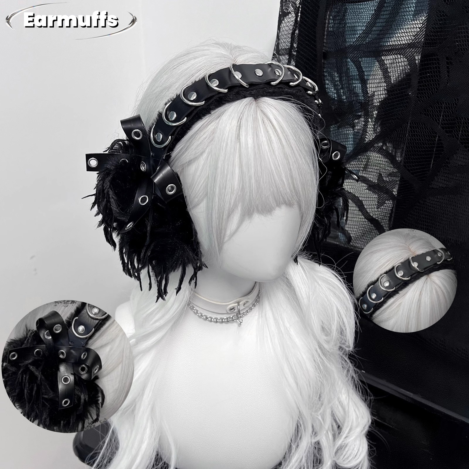 Japanese Earmuffs Dark Punk An - Earmuffs Foldable ulasan dan harga