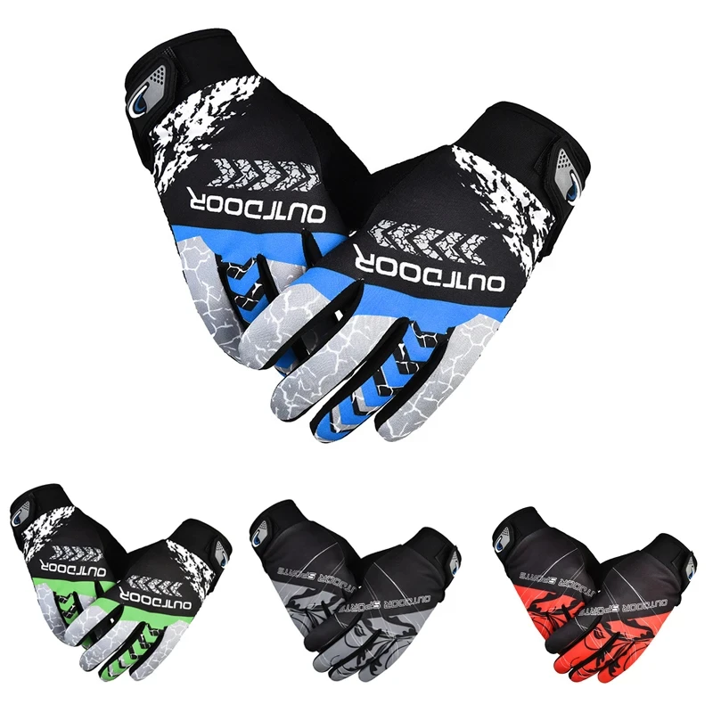 Cycling Motorbike Gloves Men B - Touch Screen Gloves ulasan dan harga