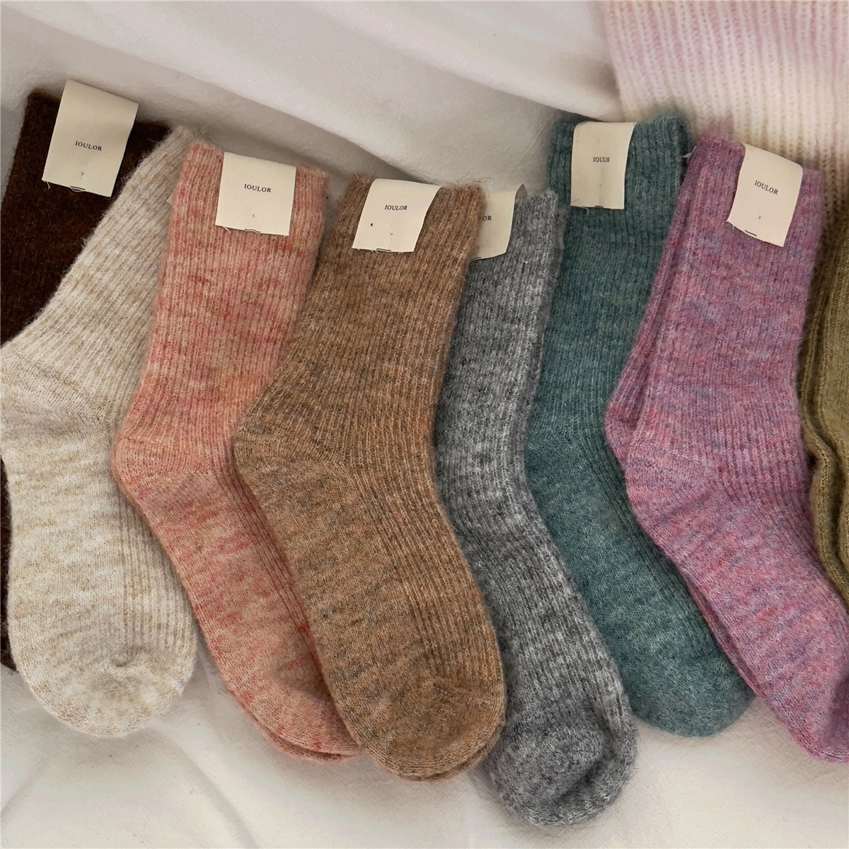 Autumn Winter Thermal Women So - Thermal Sock Wool ulasan dan harga