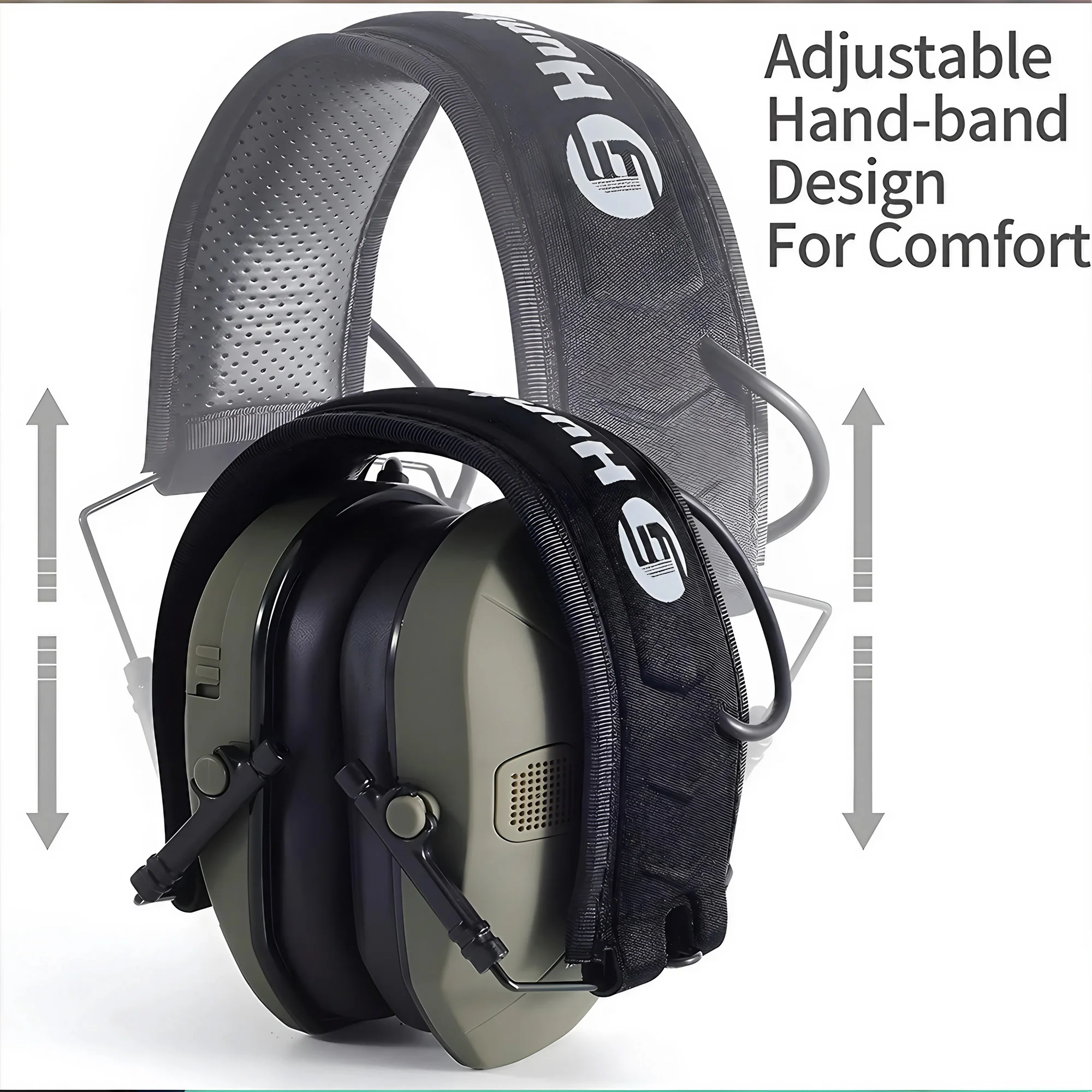 Foldable Tactical Hearing Prot - Earmuffs Foldable ulasan dan harga