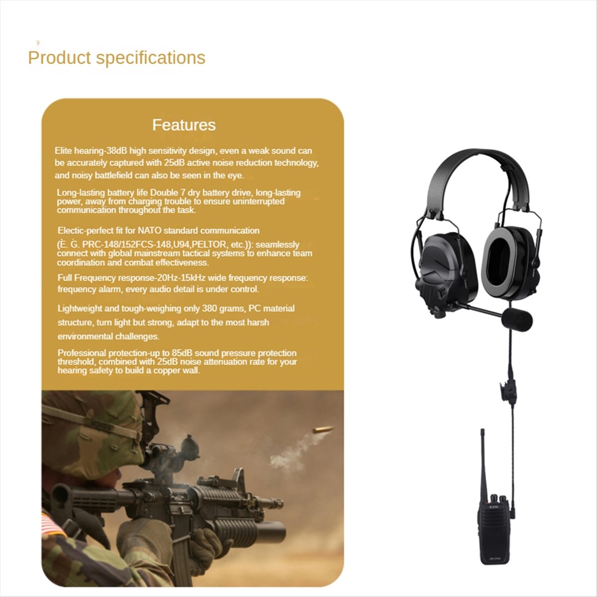 A64I  Headset with Microphone  - Earmuffs Foldable ulasan dan harga