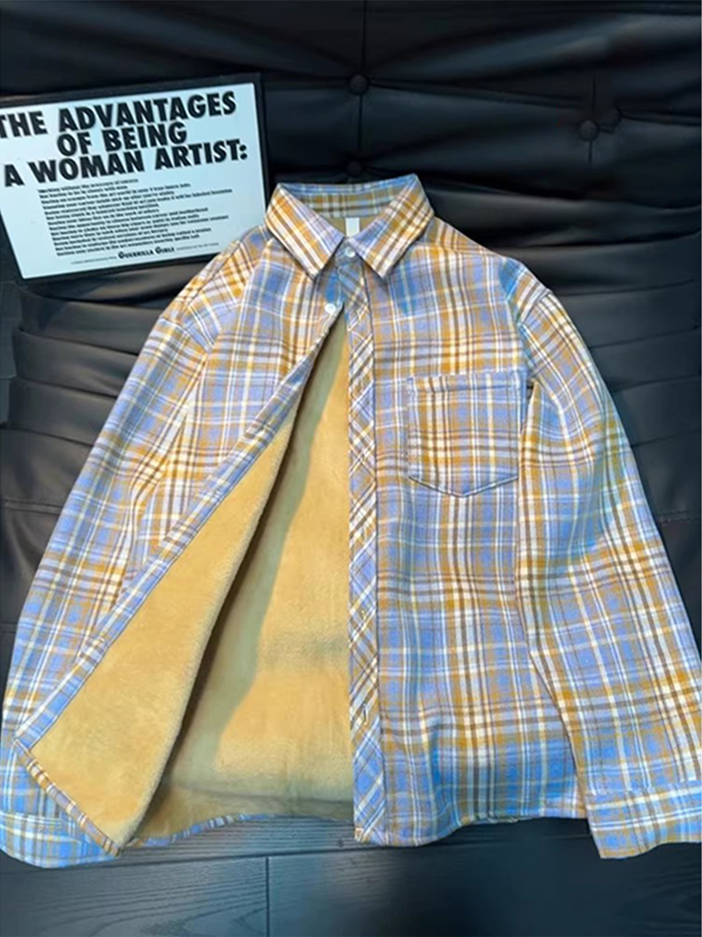 Men's Vintage Plaid Flannel Sh - Flannel Shirt Lined ulasan dan harga