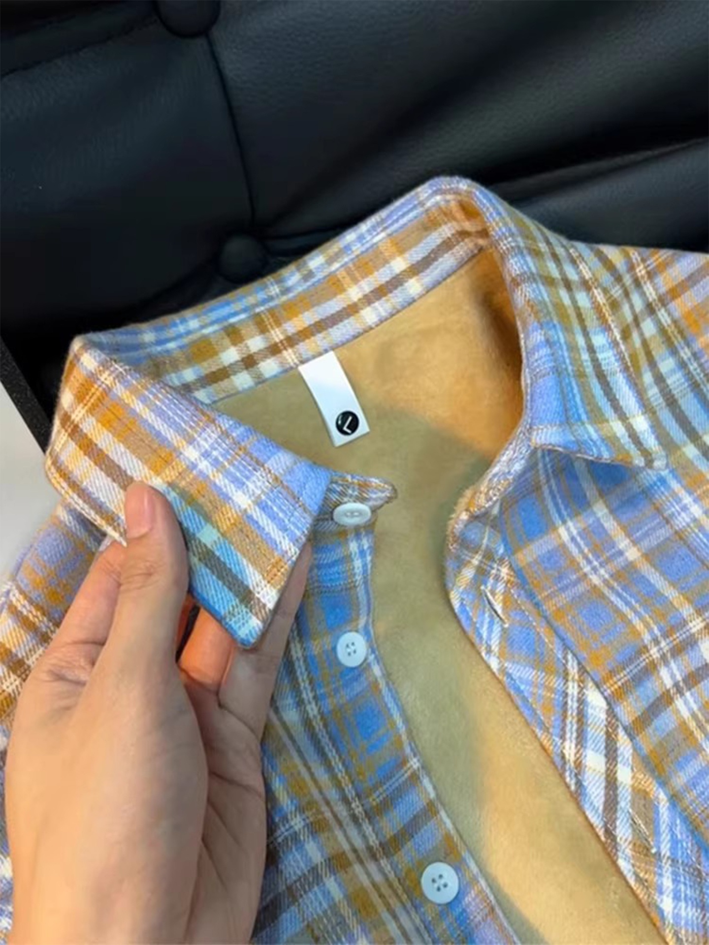 Men's Vintage Plaid Flannel Sh - Flannel Shirt Lined ulasan dan harga