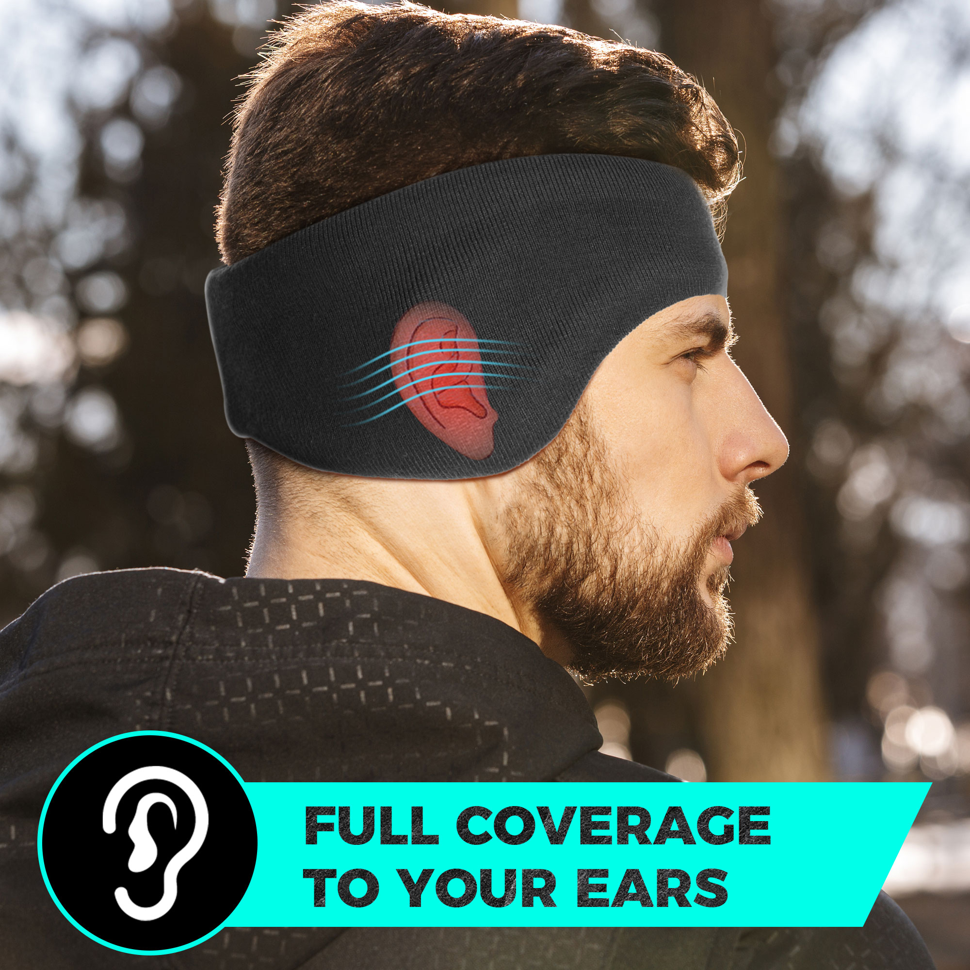 Winter Fleece Bandana Double-l - Winter Headband Fleece ulasan dan harga