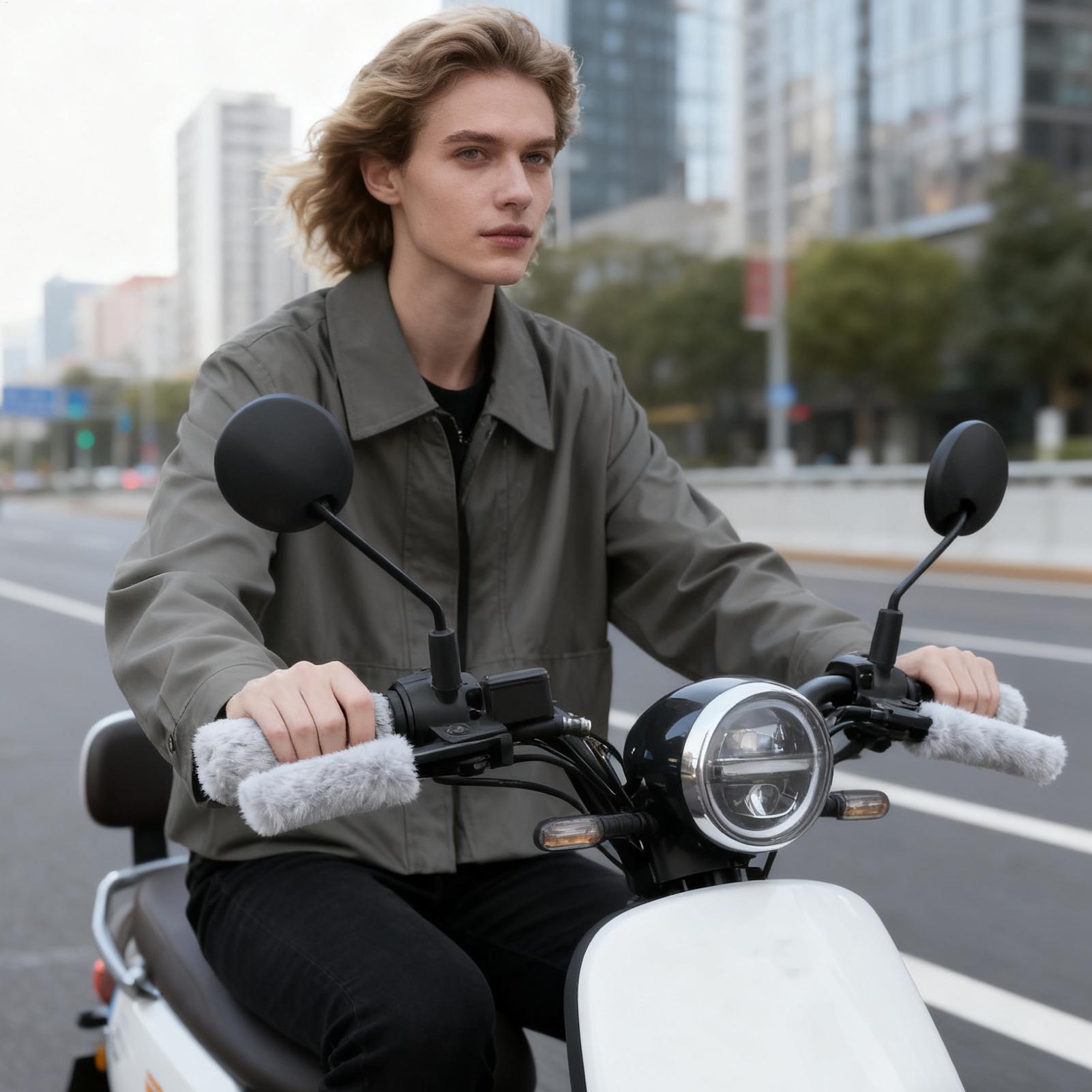 Motorcycle Handlebar Grips War - Hand Warmer Electric ulasan dan harga