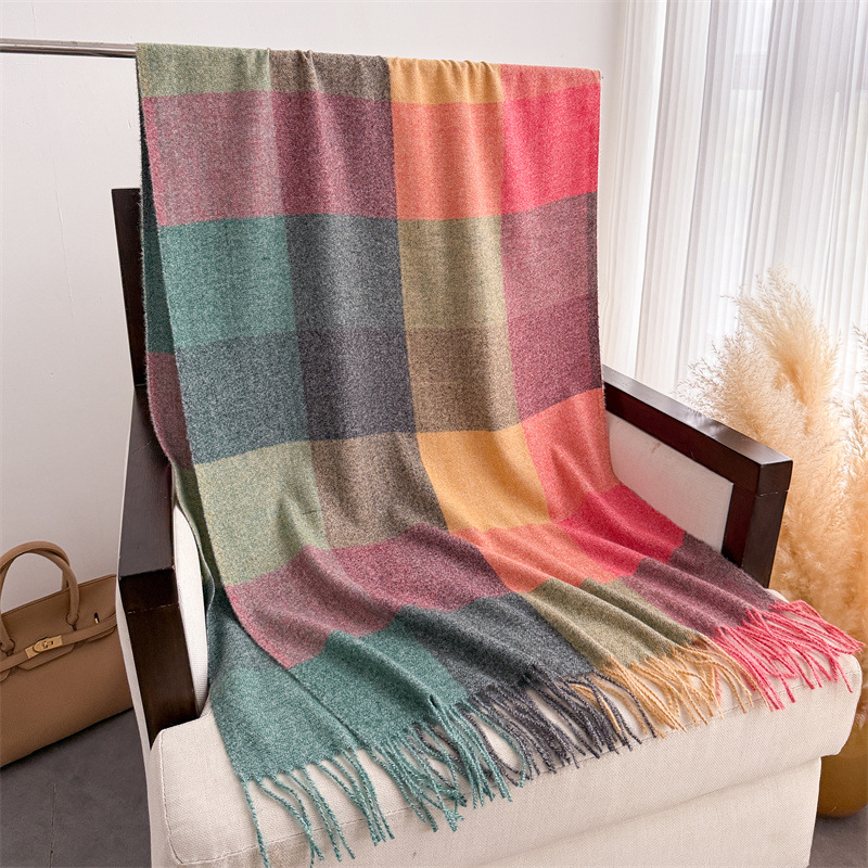 200*64cm New Fashion Cashmere  - Cashmere Pashmina Wrap ulasan dan harga