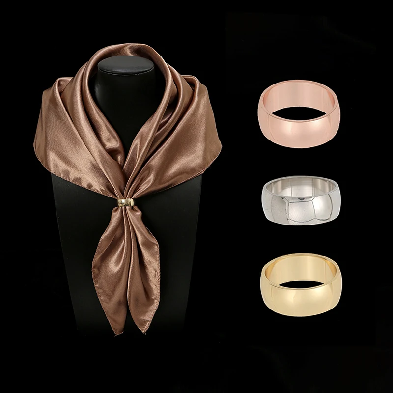 Fashion Metal Scarf Buckle But - Shawl Wrap Winter ulasan dan harga