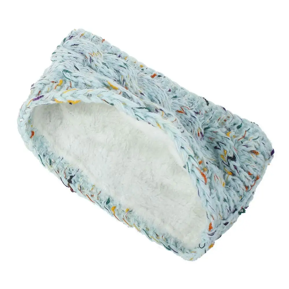 Trendy Cozy Women Crochet Head - Fleece Ear Warmer Band ulasan dan harga