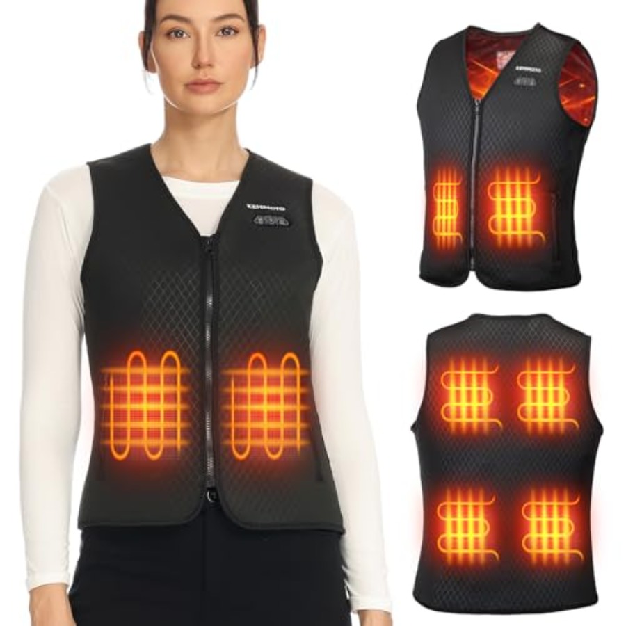 KEMIMOTO Womens Heated Vest El - Heated Vest Battery ulasan dan harga