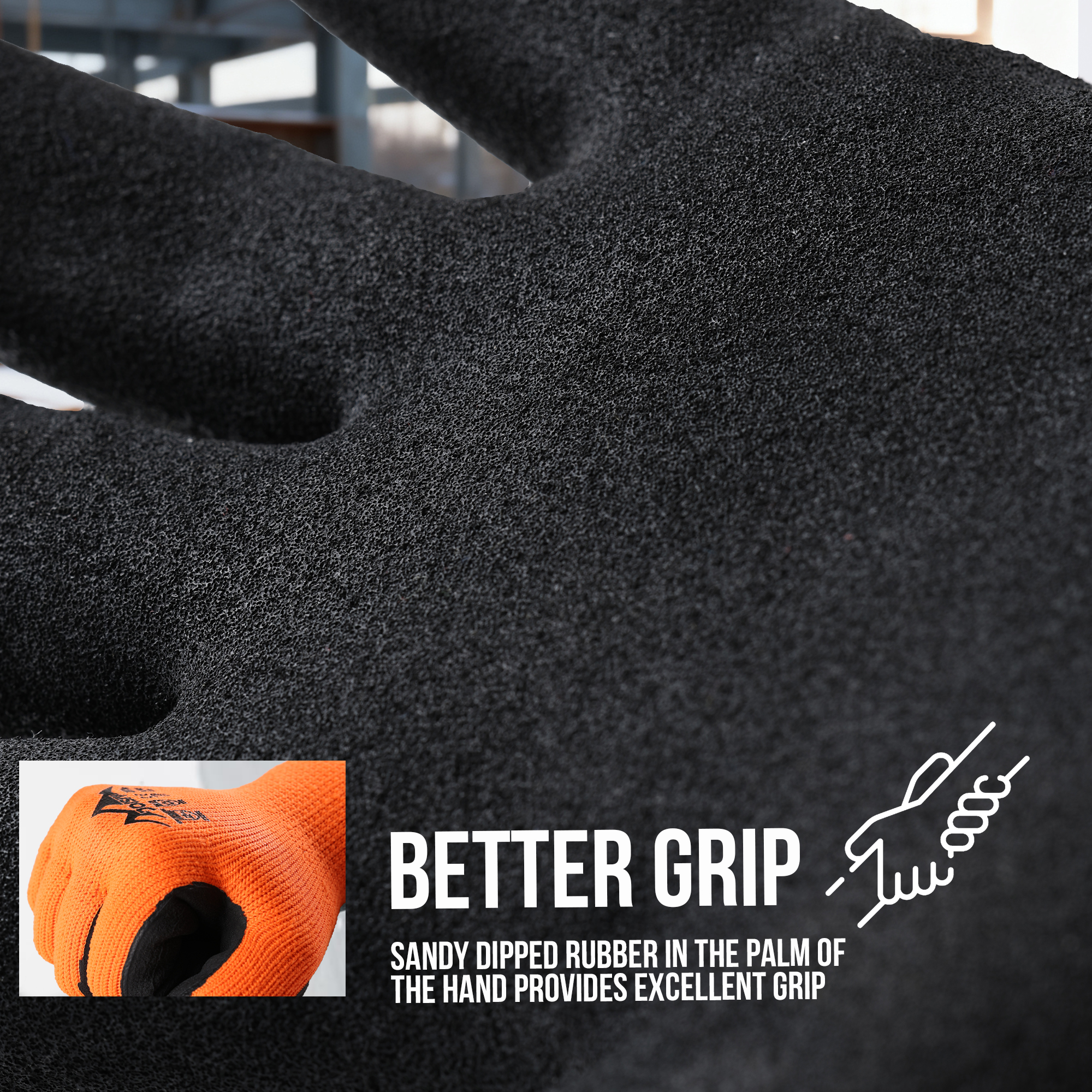 1 Pair Thermal Insulated Work  - Snow Glove Insulated ulasan dan harga