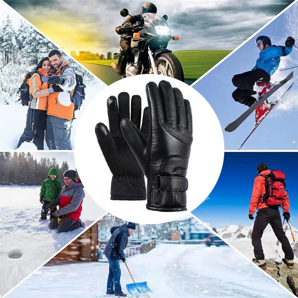 1 Pair USB Heating Gloves Rech - Touch Screen Gloves ulasan dan harga