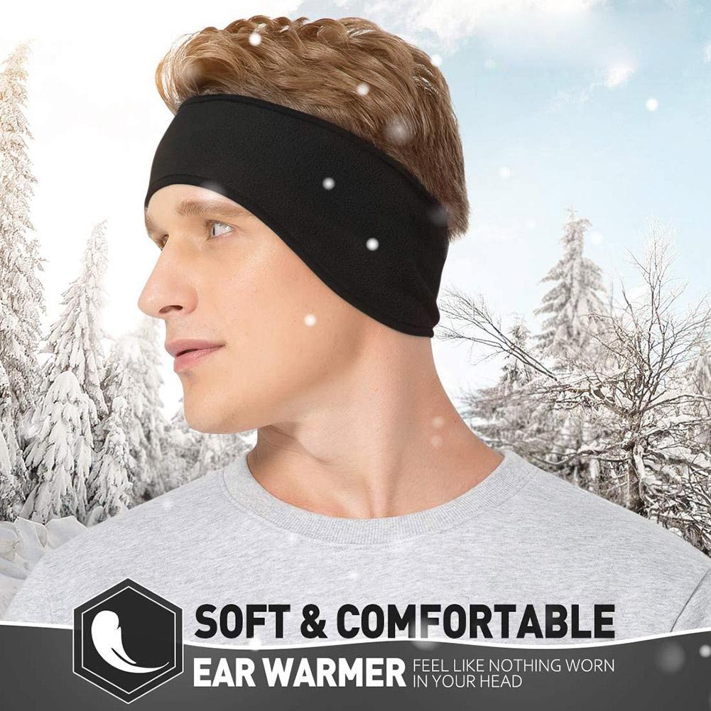 Warm Earmuffs Unisex Women Men - Fleece Ear Warmer Band ulasan dan harga