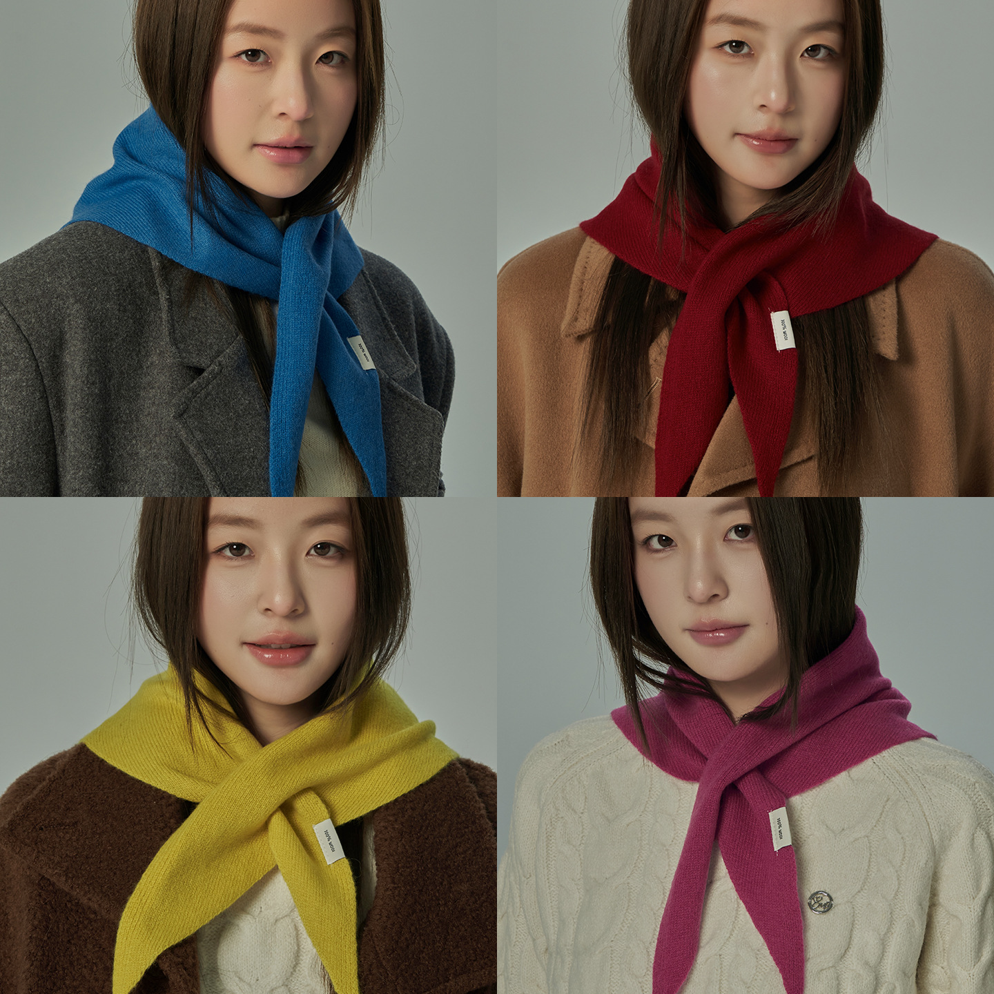 Luxury Women 100% Wool Scarf S - Shawl Wrap Winter ulasan dan harga