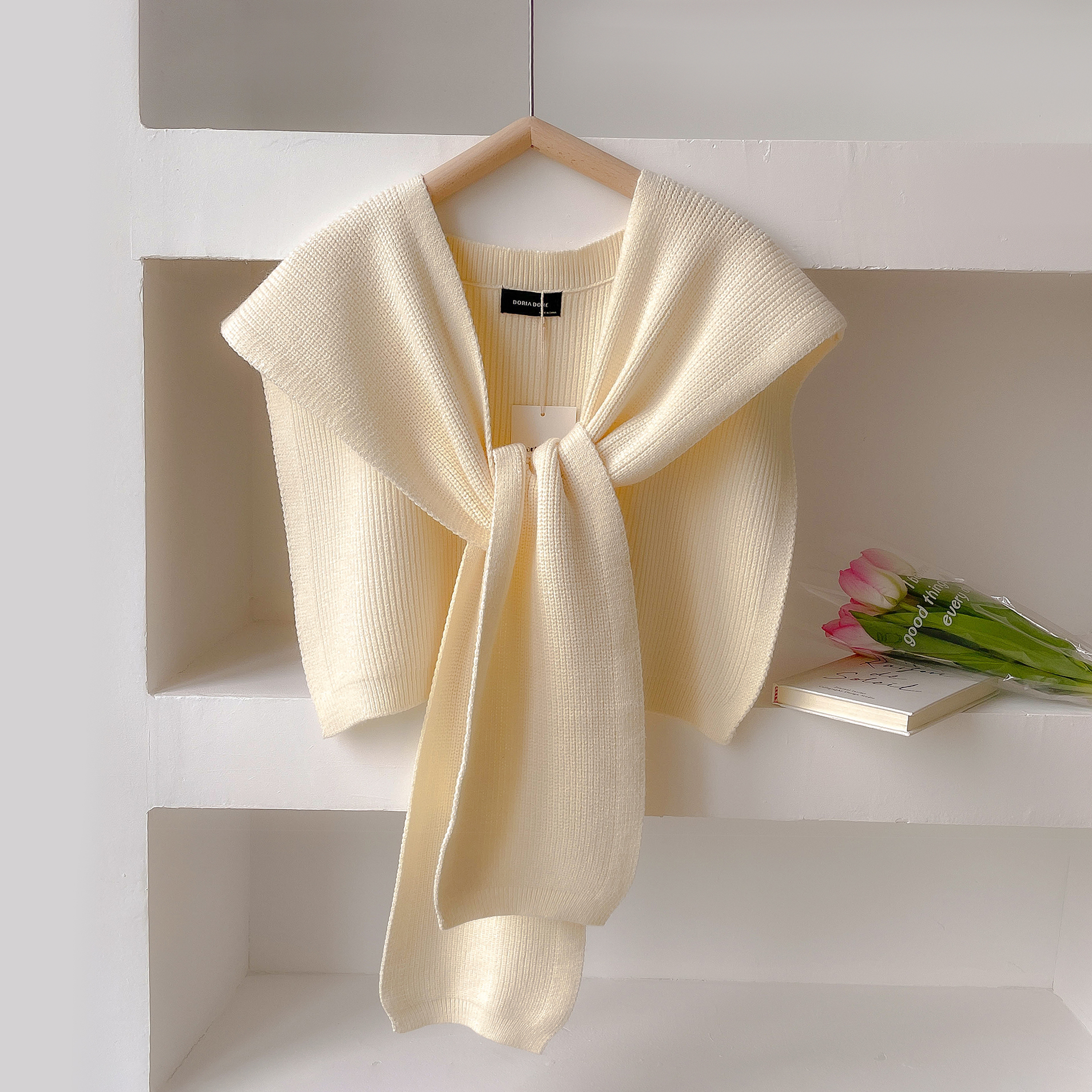 Cashmere Wool Knit Women Fake  - Shawl Wrap Winter ulasan dan harga