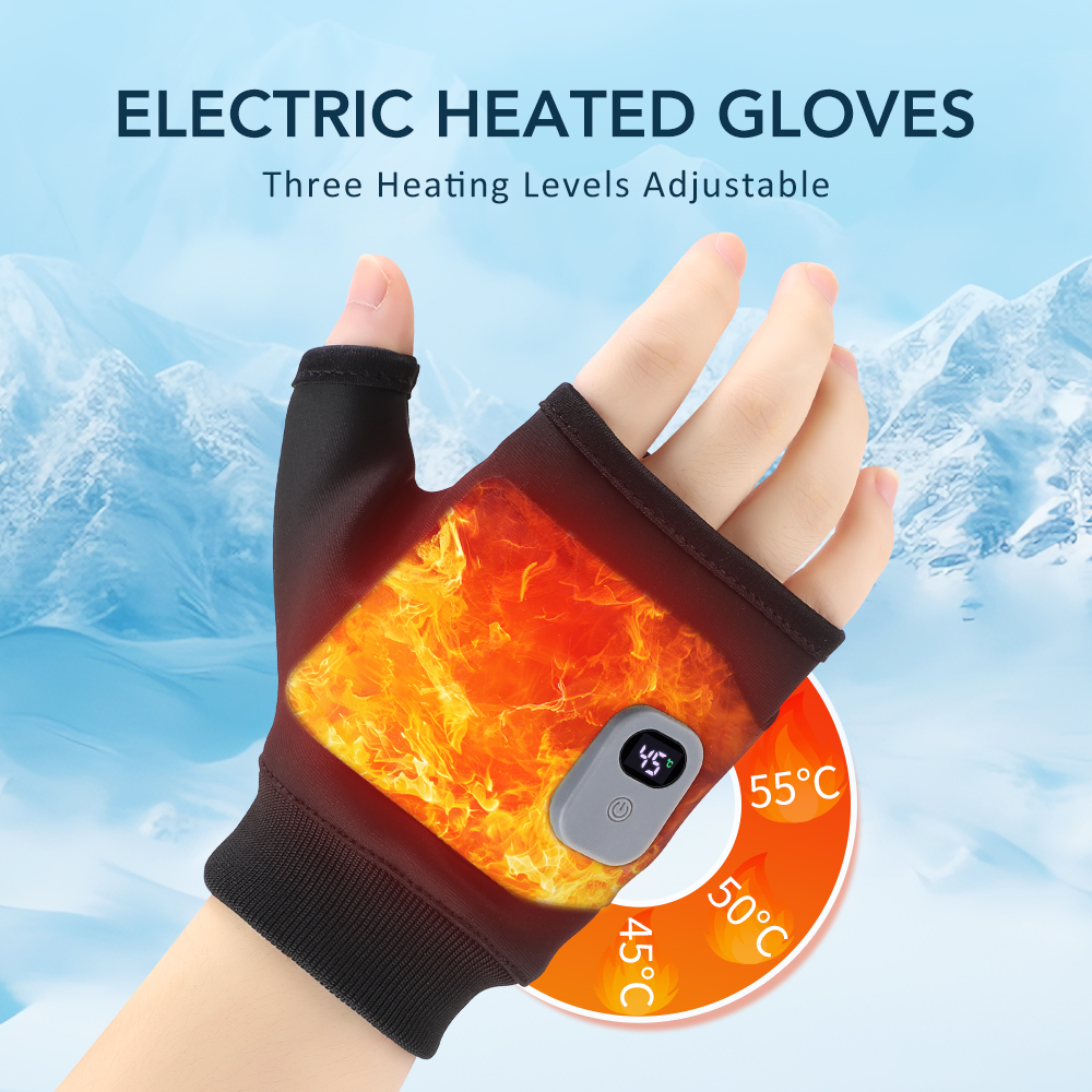 3 Levels Heating Gloves 360° T - Hand Warmer Electric ulasan dan harga