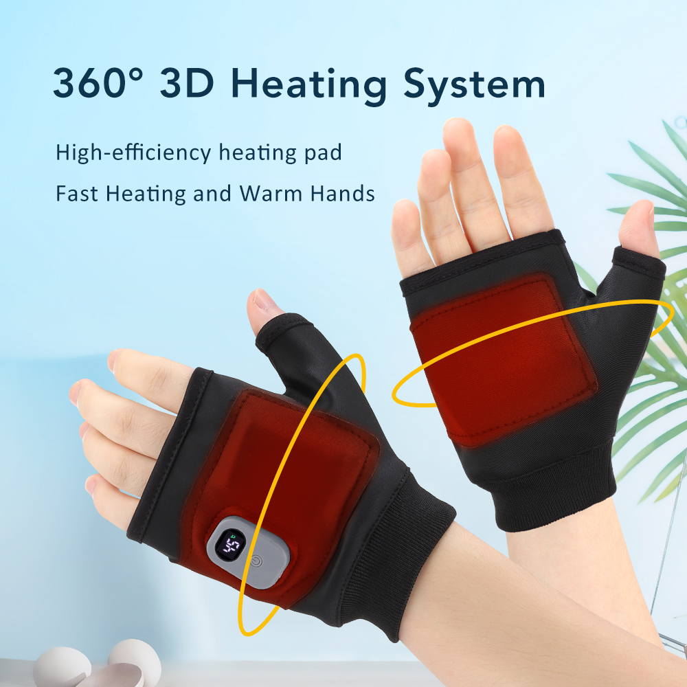 3 Levels Heating Gloves 360° T - Hand Warmer Electric ulasan dan harga