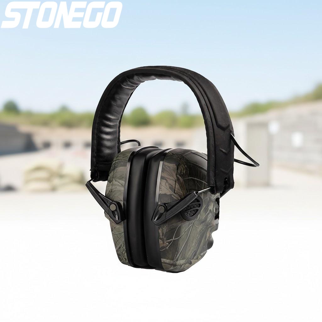 Outdoor Tactical Electronic Sh - Earmuffs Foldable ulasan dan harga